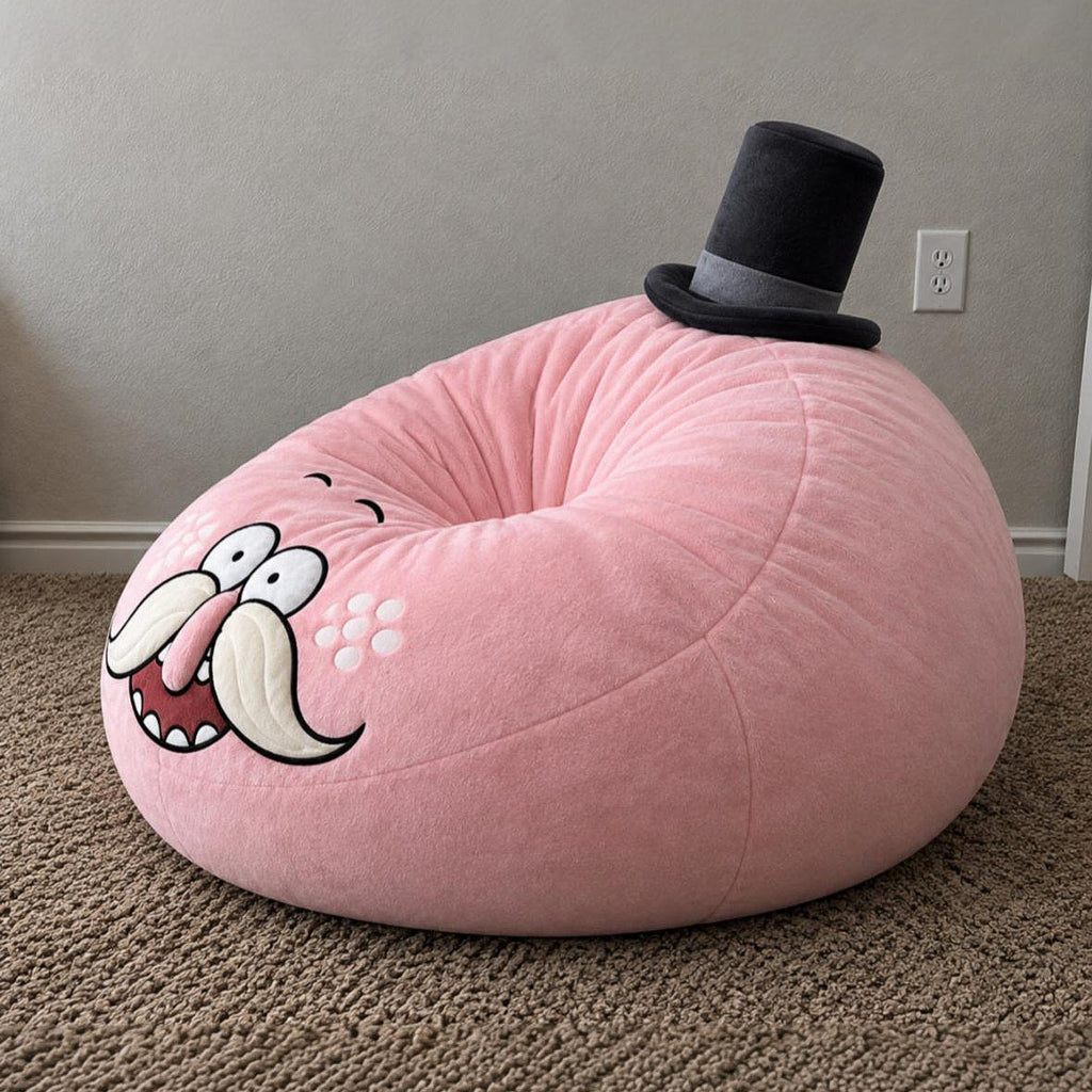 pops beanbag baagdump regular show
