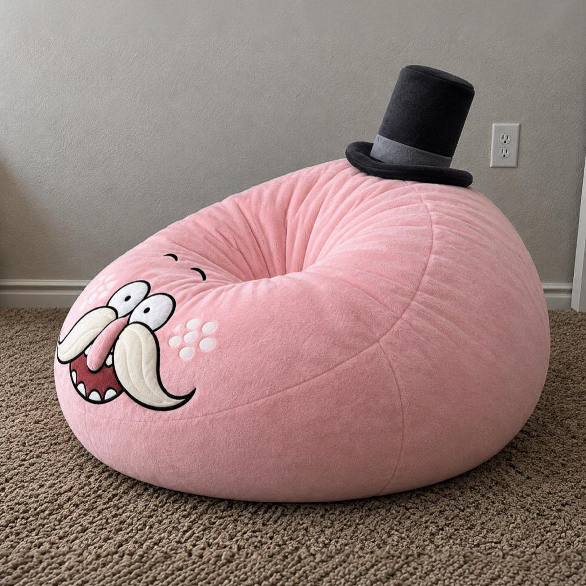 pops beanbag baagdump regular show